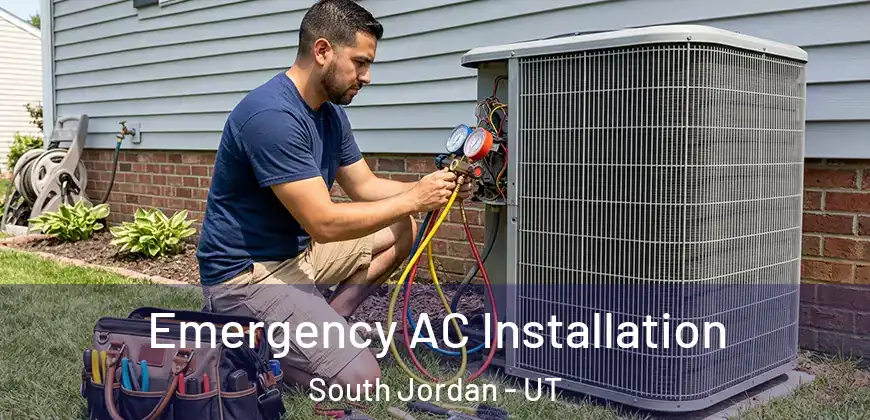 Emergency AC Installation South Jordan - UT