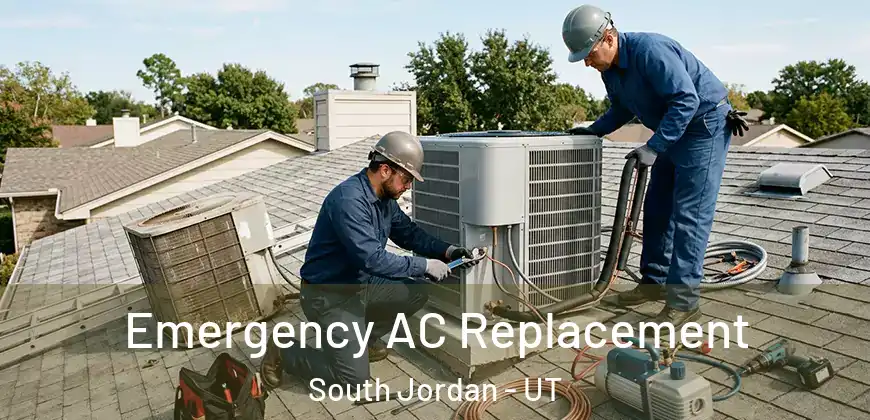 Emergency AC Replacement South Jordan - UT