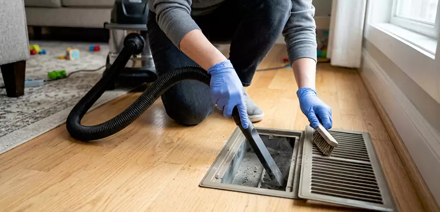 Ducted Heating Filter Cleaning in South Jordan