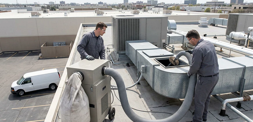 Commercial and Industrial Duct Cleaning in South Jordan